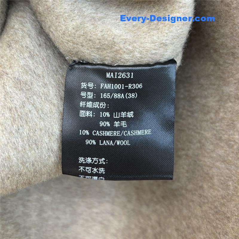 L0r0 P1ana wool tweed coat replica d&g clothing