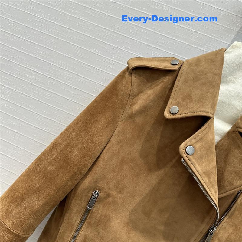 BC suede motorcycle jacket replica clothing