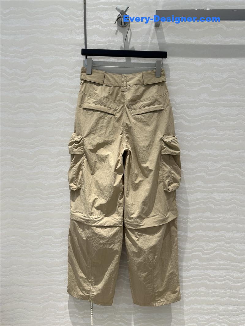 A1exa*der wang cargo pocket straight casual pants replicas clothes