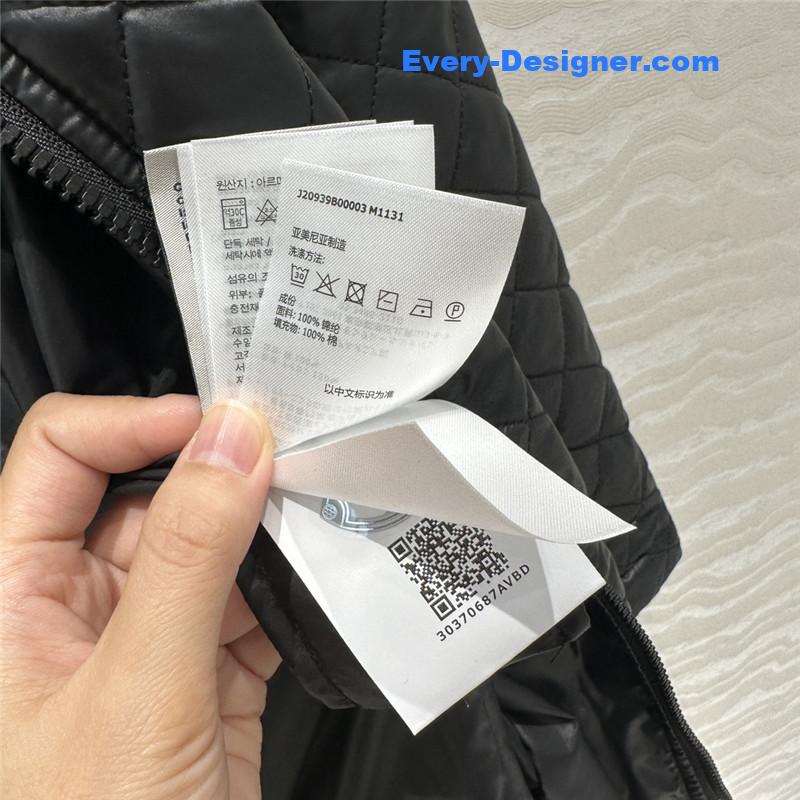 Moncler hooded long cotton coat replica clothing sites