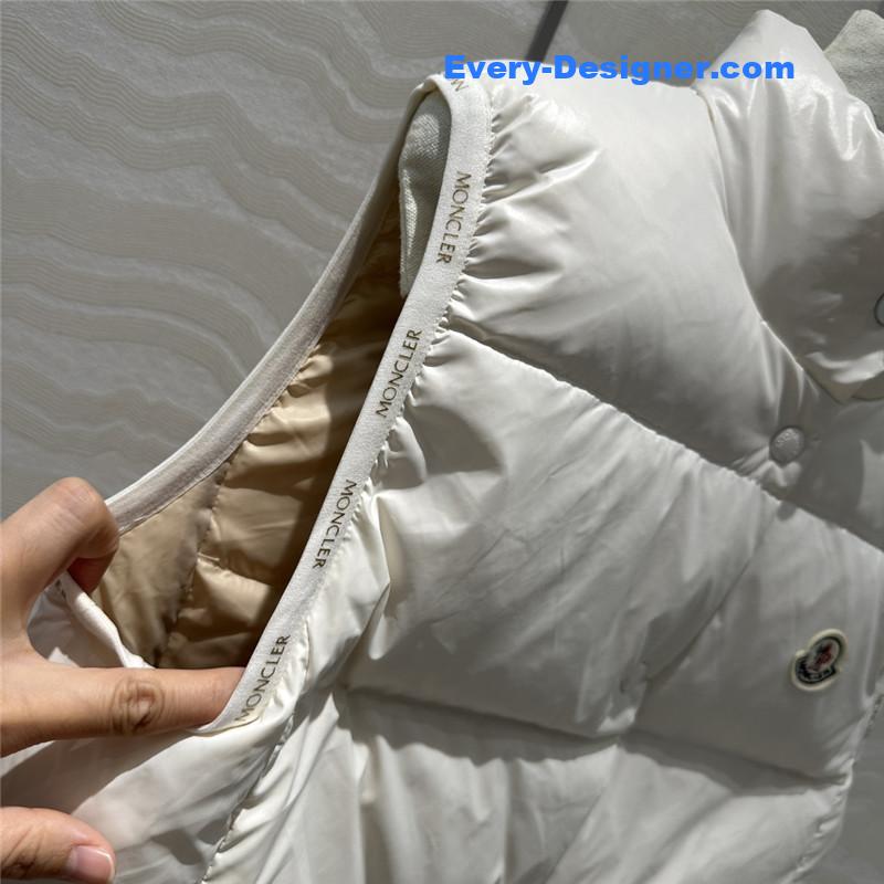 Moncler contrast color vest down jacket replica designer clothes