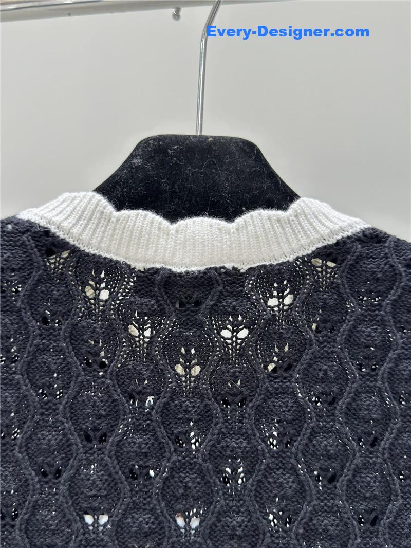 Ch**el knitted round neck short sleeve replica clothing sites