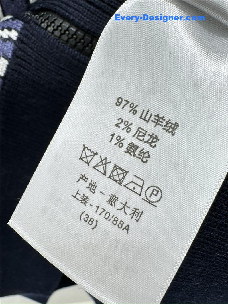 D10r bee embroidery knitted short sleeves replica clothes