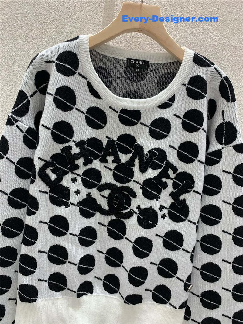 Ch**el crew neck sweater replica clothing sites