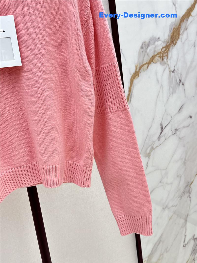 Ch**el lock shoulder sweater replica designer clothes