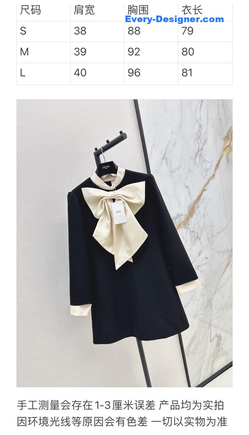Ce1i*e tie long sleeve dress replica d&g clothing