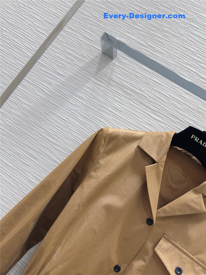 Pra*a lapel shirt replica d&g clothing