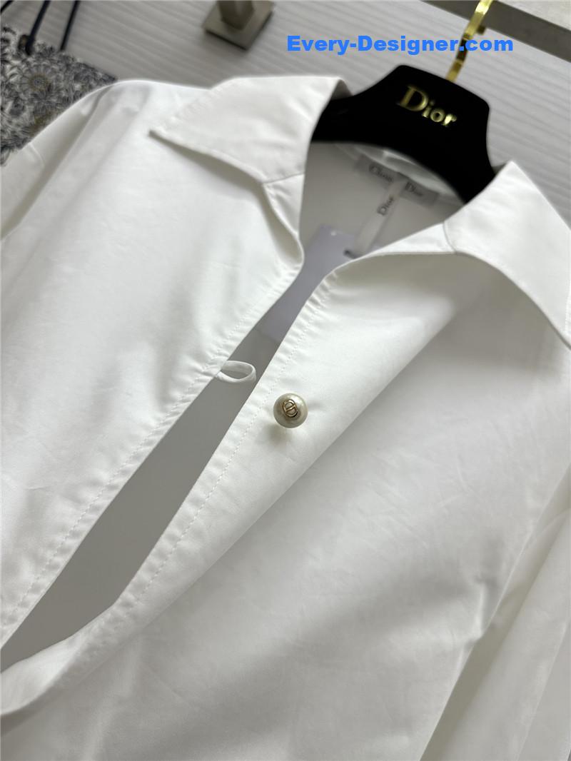 D10r pearl cuffs lapel shirt replica d&g clothing