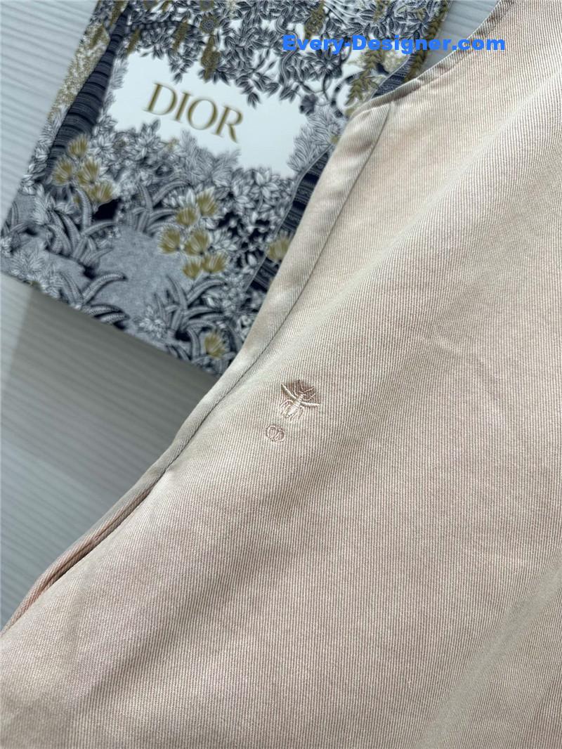 D10r washed distressed sleeveless dress replica clothing