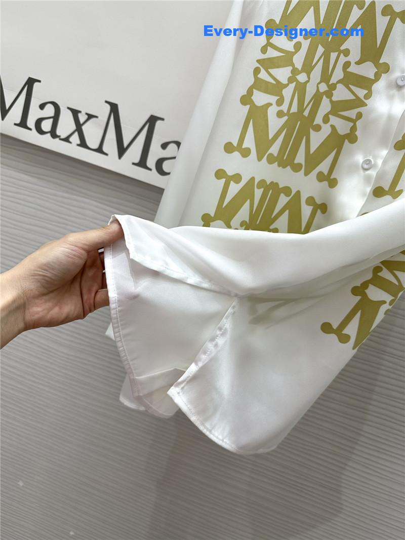 Vanitoo M letter print shirt replica d&g clothing