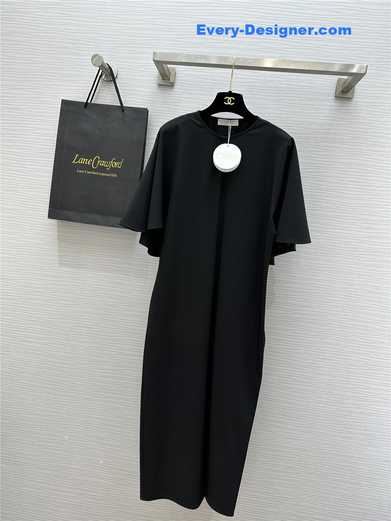 Chloé french cape dress replica designer clothes