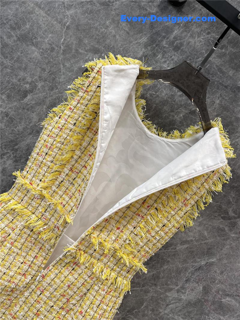 Ch**el woolen dress replica d&g clothing