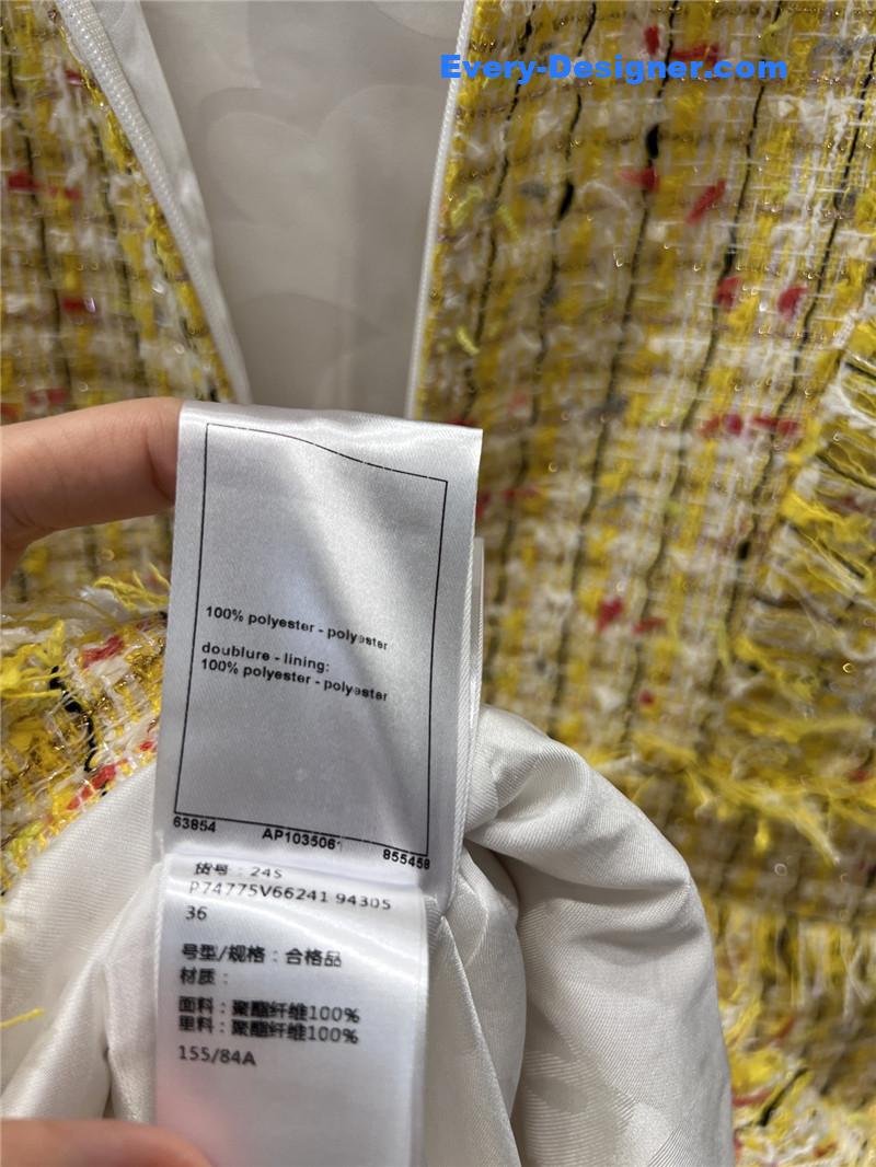 Ch**el woolen dress replica d&g clothing