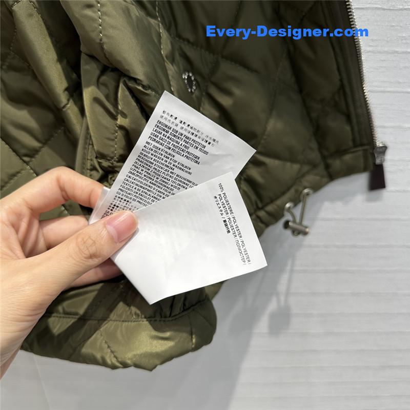 Pra*a quilted vest jacket replica clothes