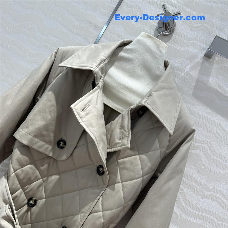 BC long quilted trench coat replica d&g clothing