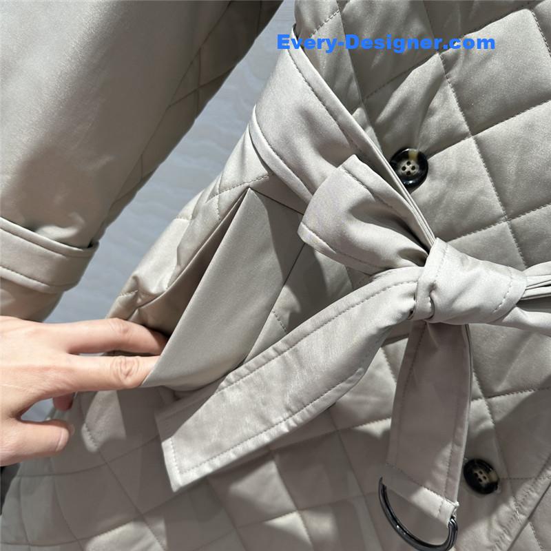 BC long quilted trench coat replica d&g clothing