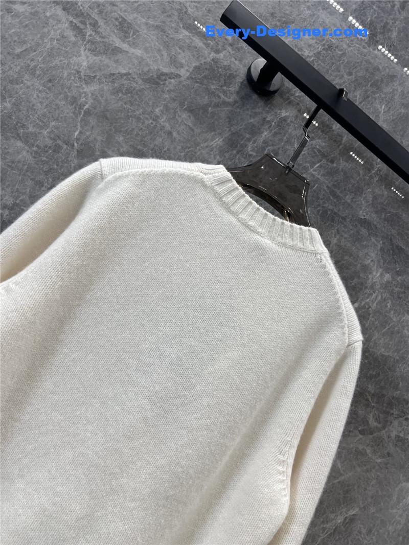 Pra*a knitted cashmere sweater replica clothing sites