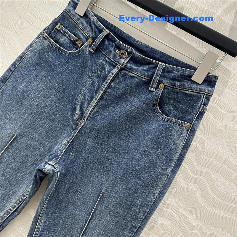 M1um1u low waist jeans cheap replica designer clothes