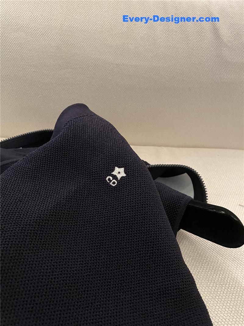 D10r navy collar knitted dress cheap replica designer clothes