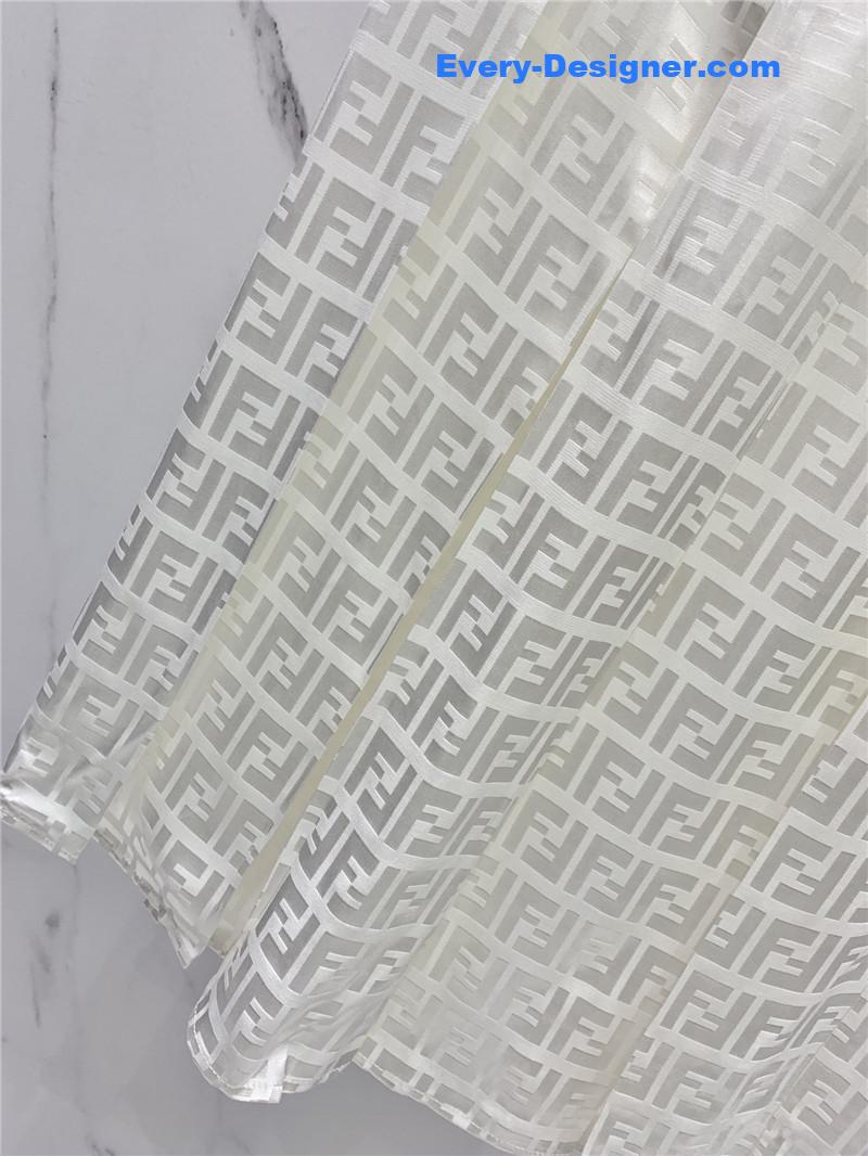 F**di jacquard crepe satin skirt replica clothing sites