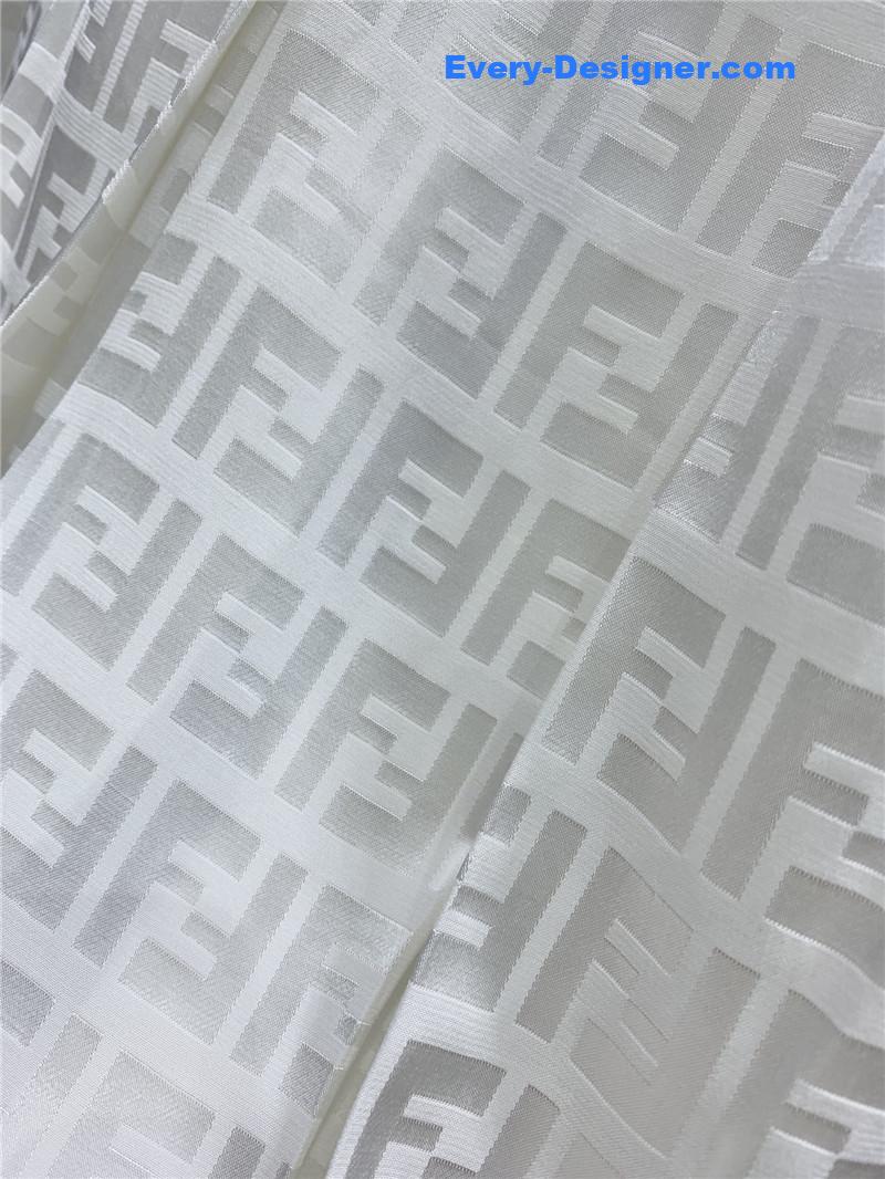 F**di jacquard crepe satin skirt replica clothing sites