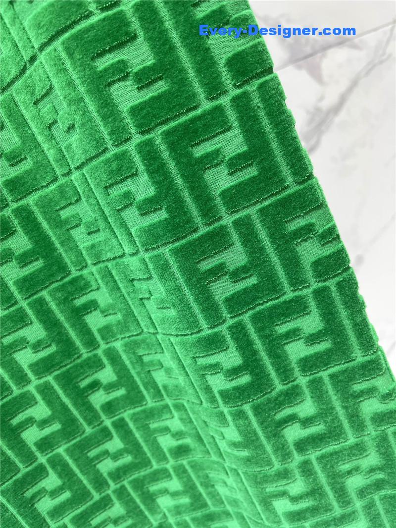 F**di slim letter jacquard casual pants replica clothing sites
