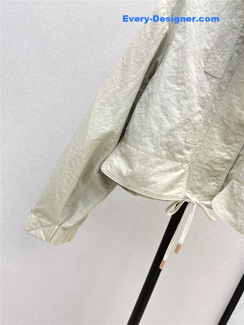 F**di new stand collar trench coat replica clothing sites