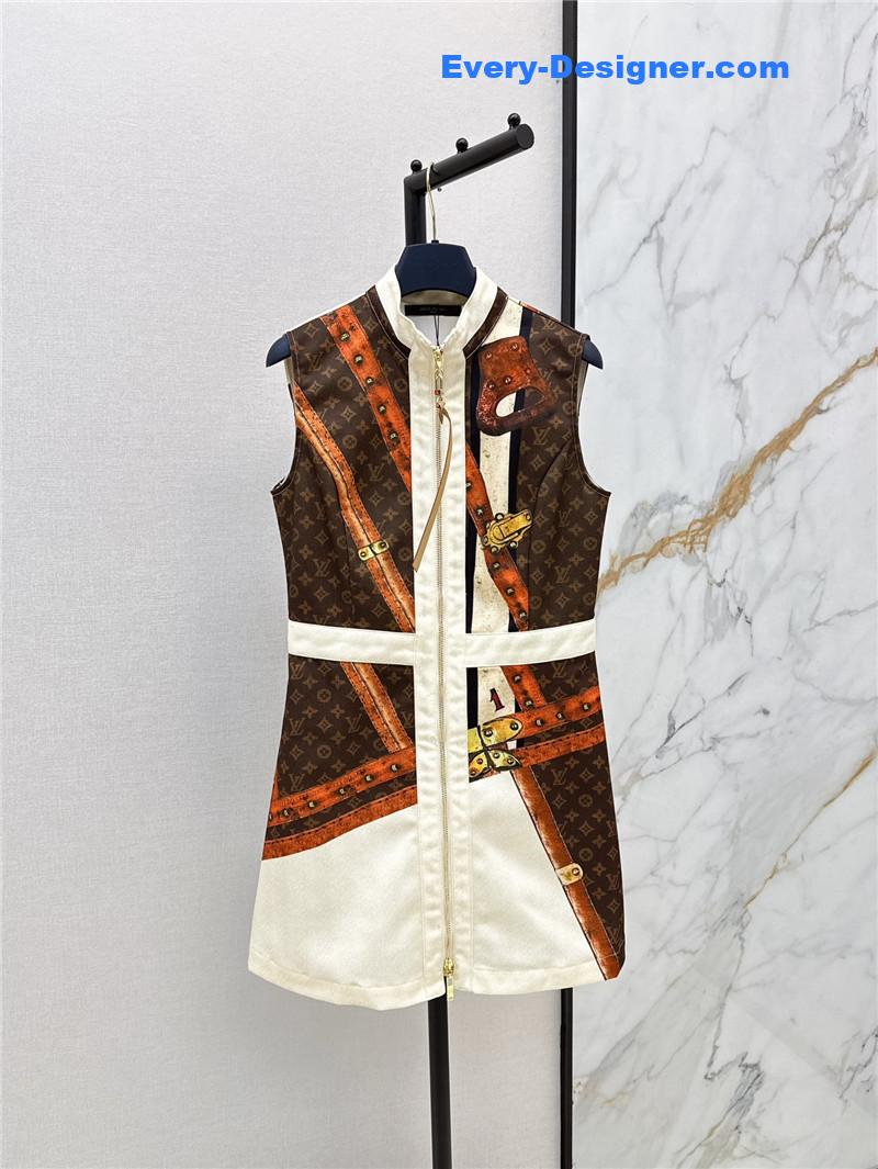 l0vis Vvtt0n lv sleeveless dress replica d&g clothing