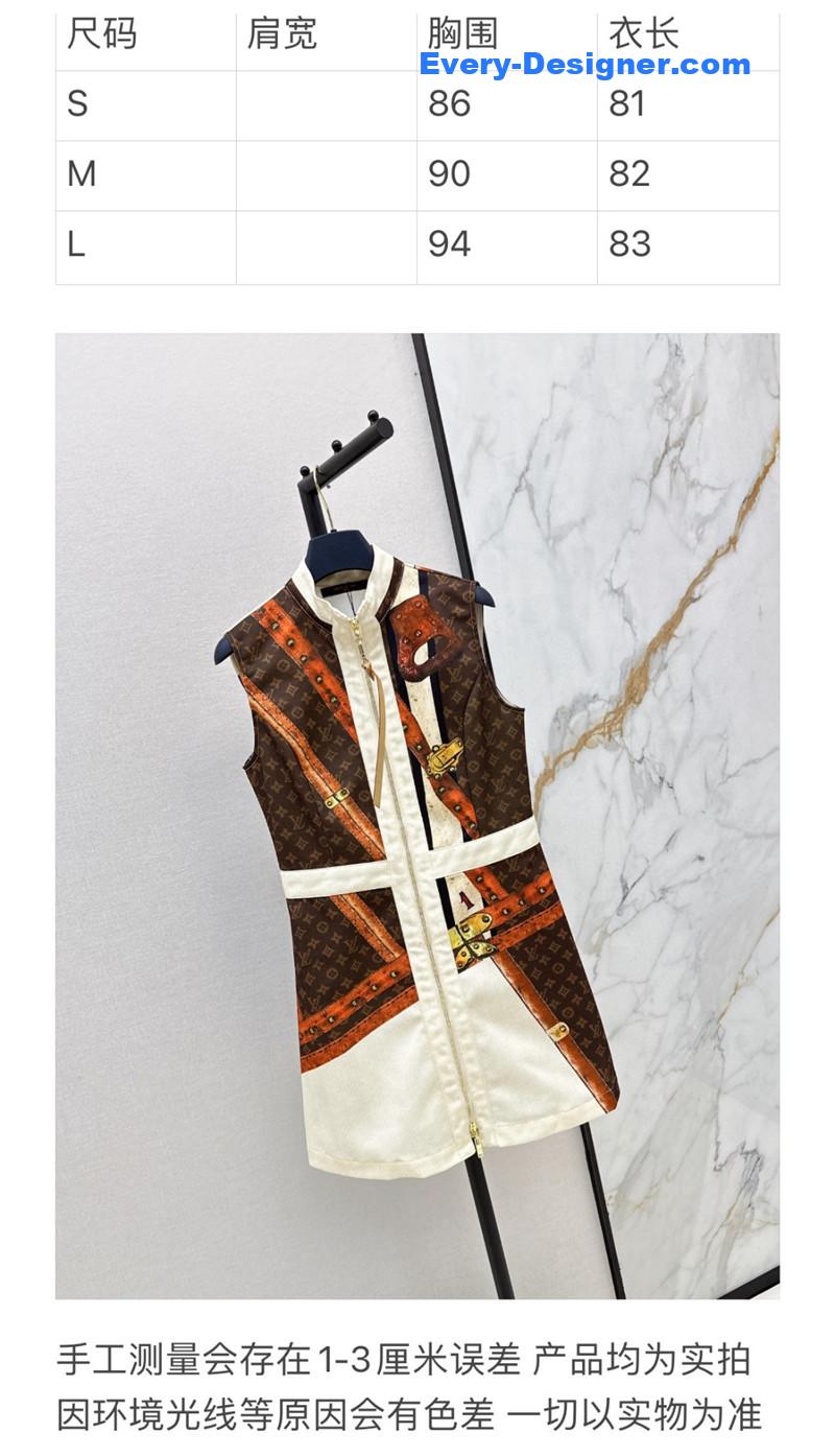 l0vis Vvtt0n lv sleeveless dress replica d&g clothing