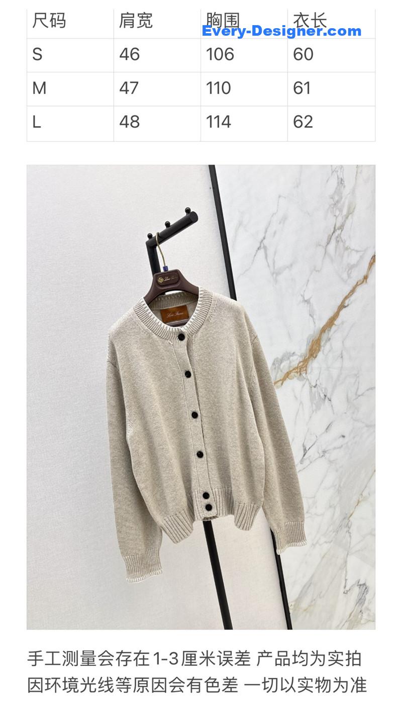 L0r0 P1ana cashmere coat replica designer clothes