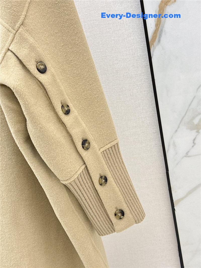 L0r0 P1ana mid-length wool coat replica d&g clothing