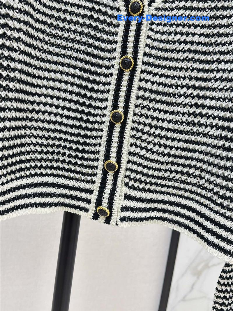 Balmain V-neck knitted cardigan replica clothing sites