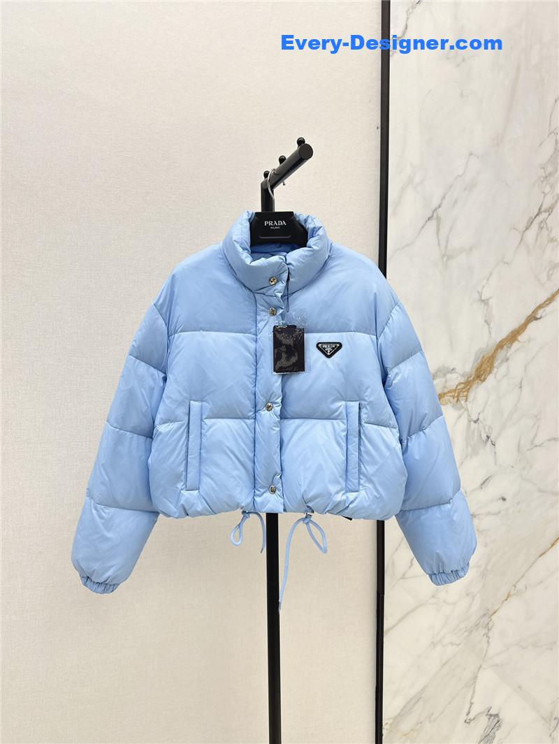 Pra*a bread short down jacket replica clothing sites