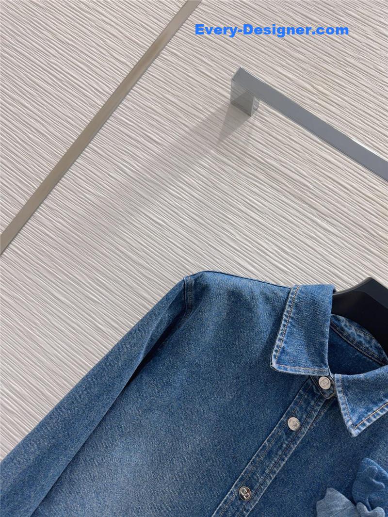 Va1e*ntin0 vintage denim shirt replica d&g clothing