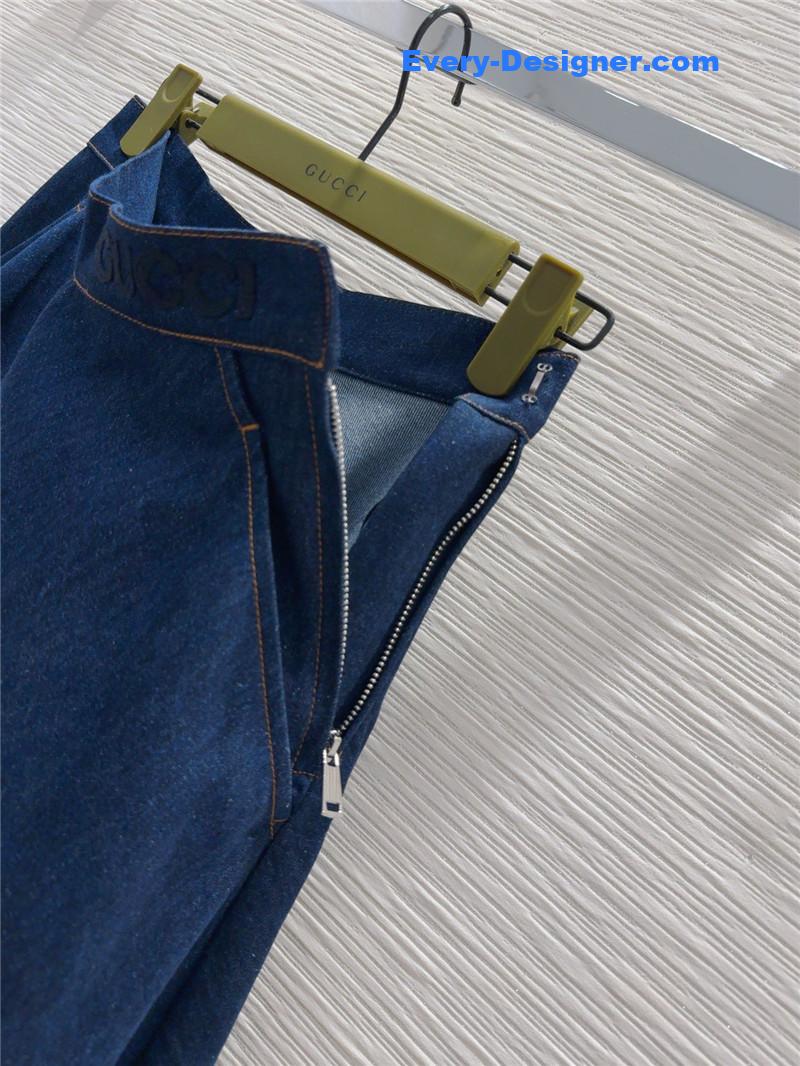 Gvc*1 denim skirt replica d&g clothing