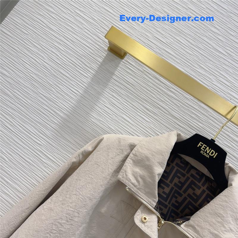 F**di thin coat replica designer clothes