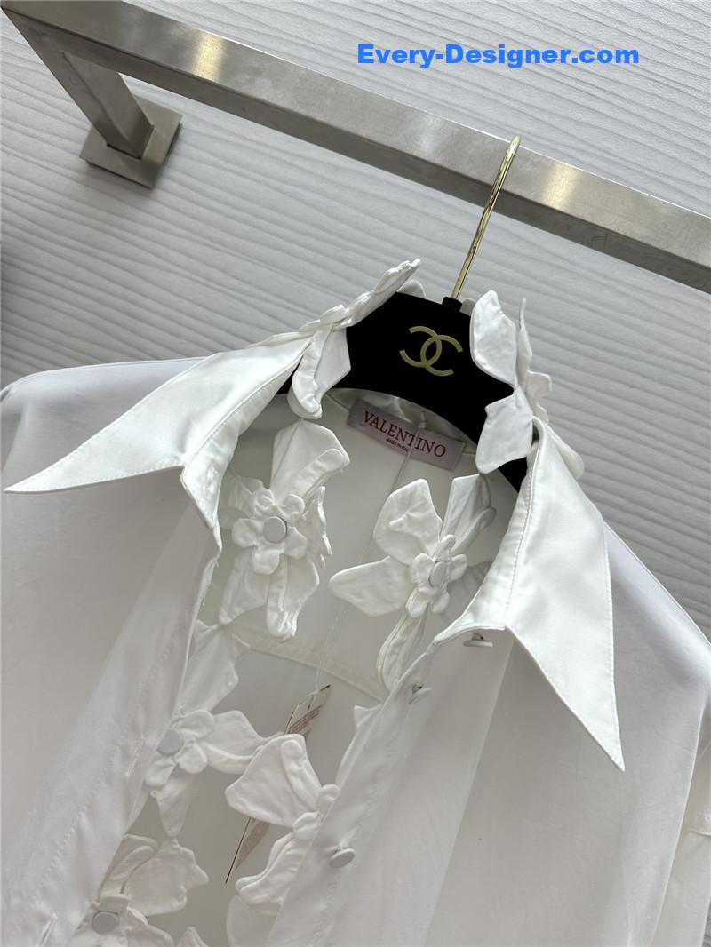 Va1e*ntin0 detachable two piece shirt replicas clothes