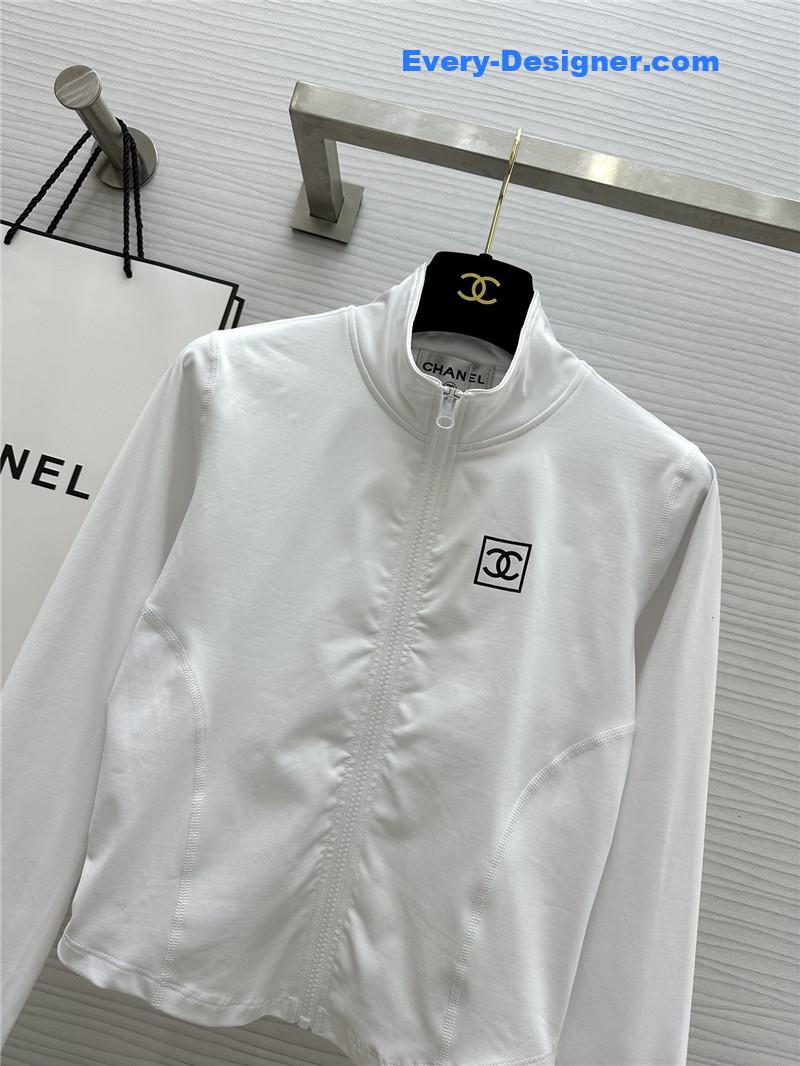 Ch**el yoga sun protection jacket replica d&g clothing