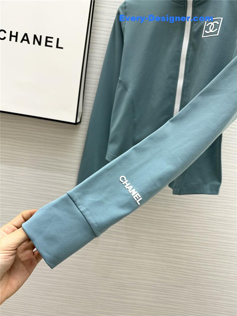 Ch**el yoga sun protection jacket replica d&g clothing