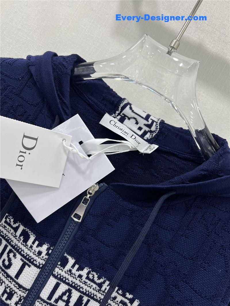 D10r obscure jacquard knitted coat replica clothing sites