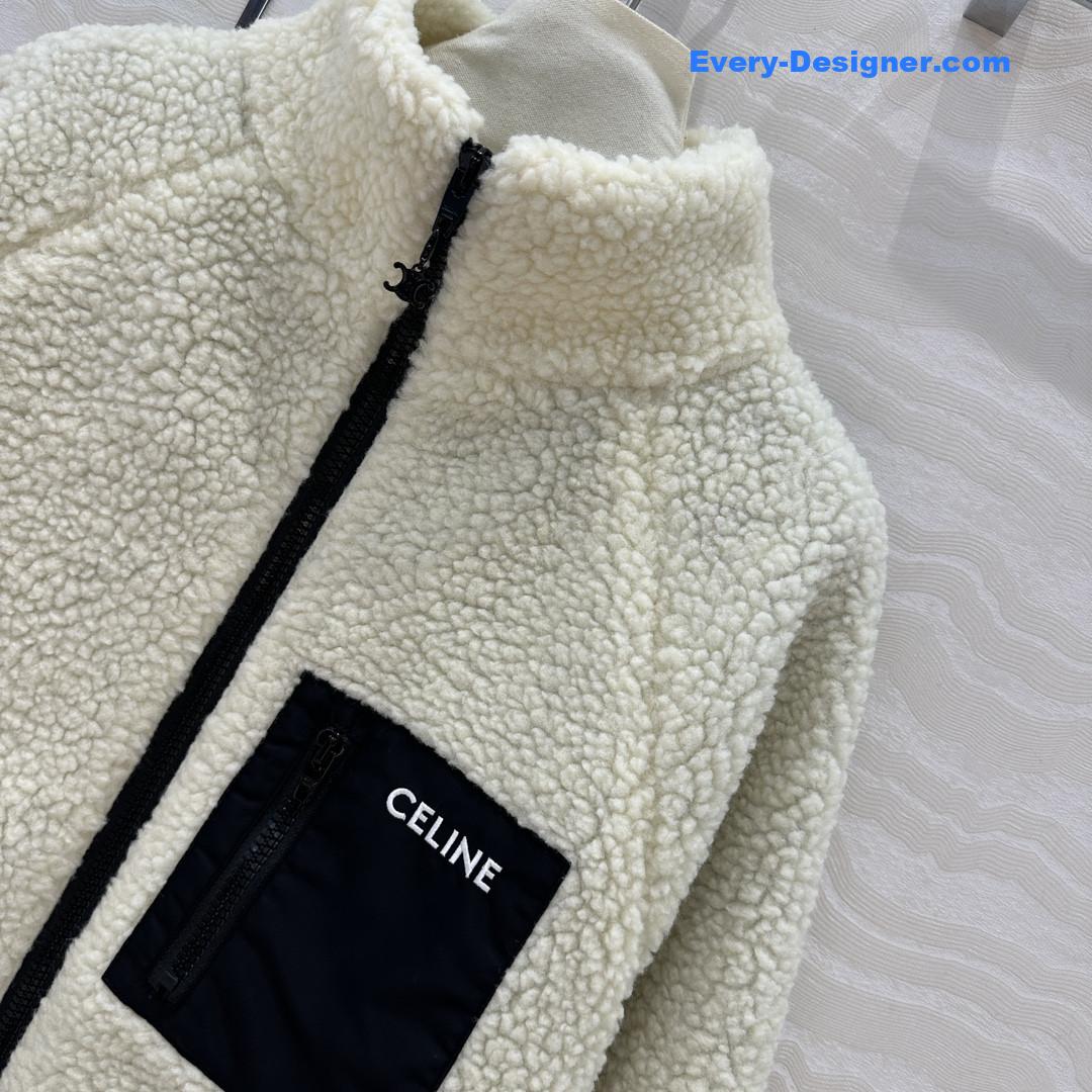 Ce1i*e polar fleece coat