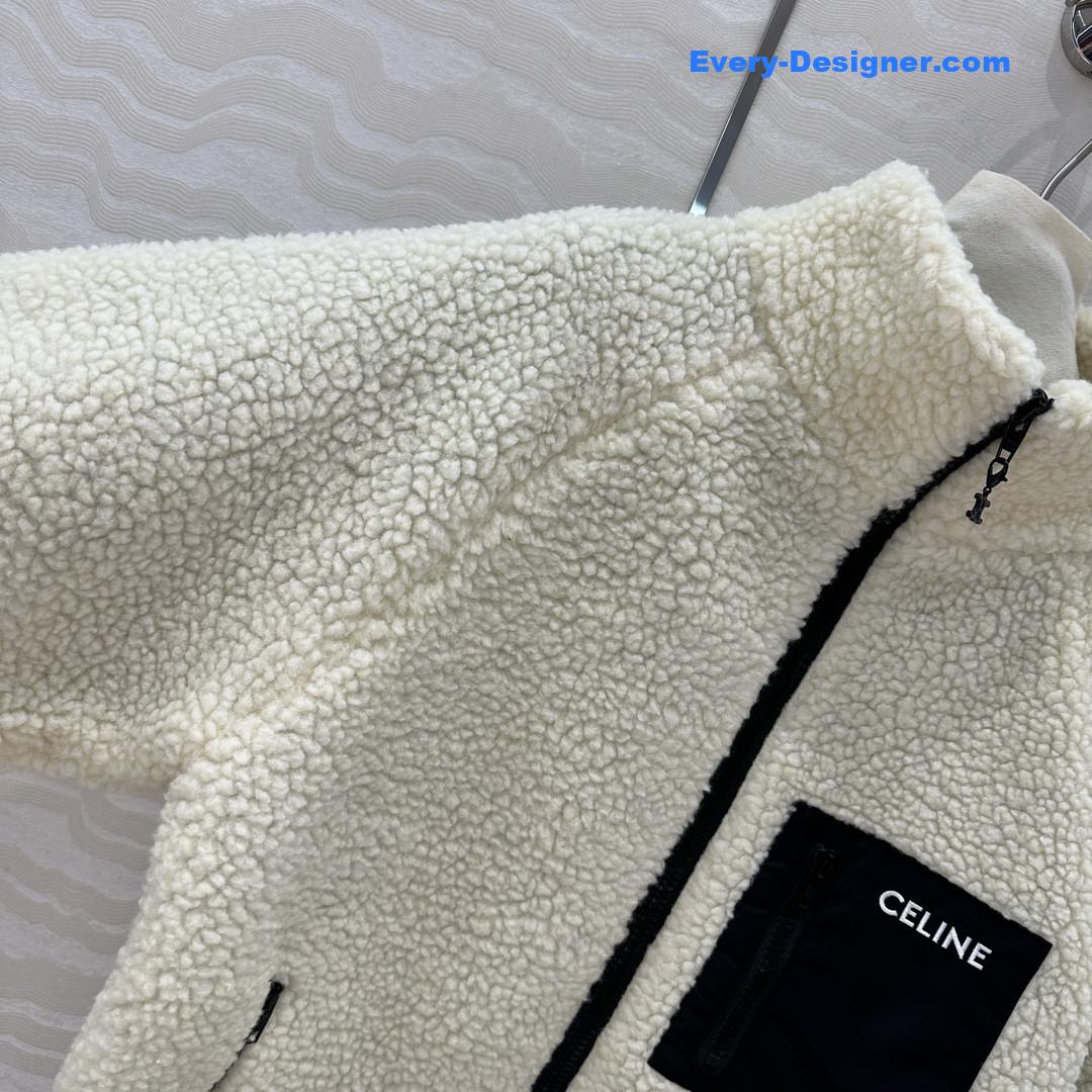 Ce1i*e polar fleece coat