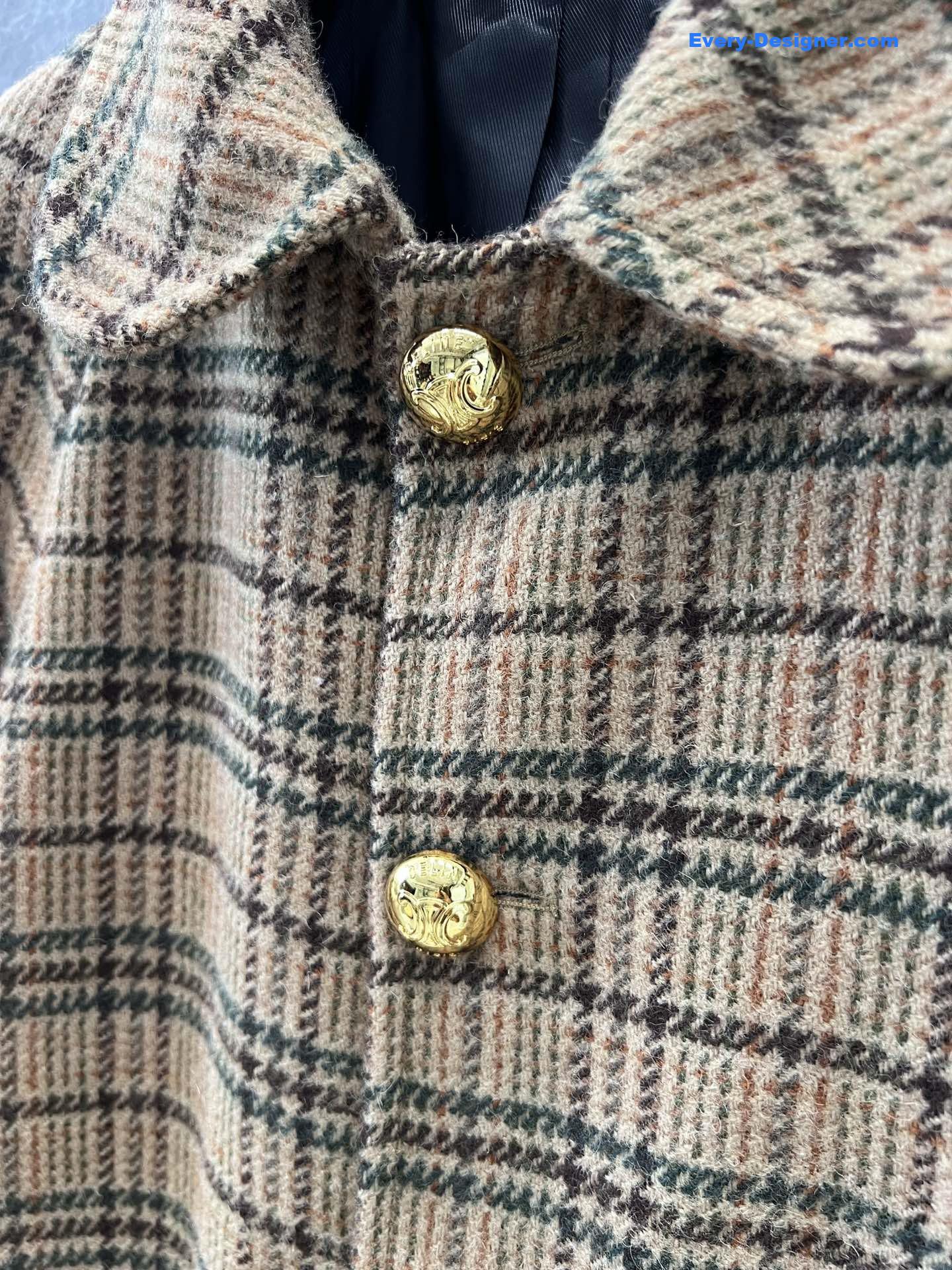 Ce1i*e woolen coat