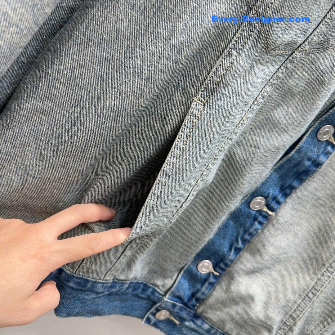 Ba1en*iaga denim jacket