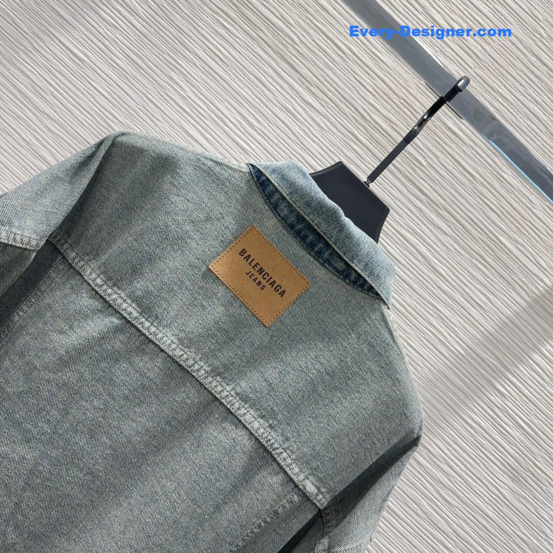 Ba1en*iaga denim jacket