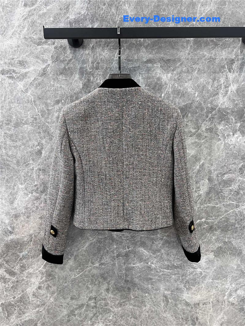 Ce1i*e short jacket + pleated skirt set