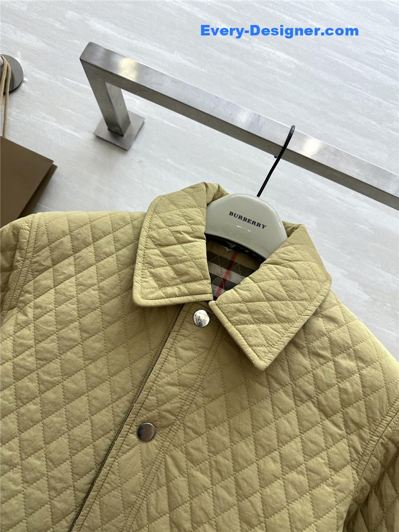 Bv*b*rry lapel coat