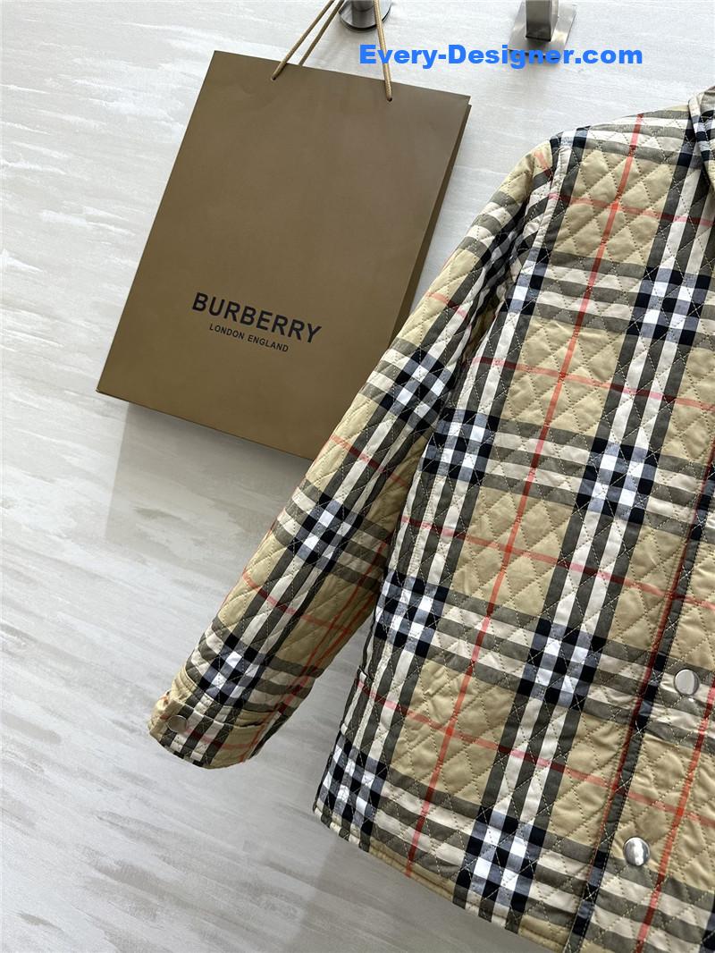 Bv*b*rry lapel coat