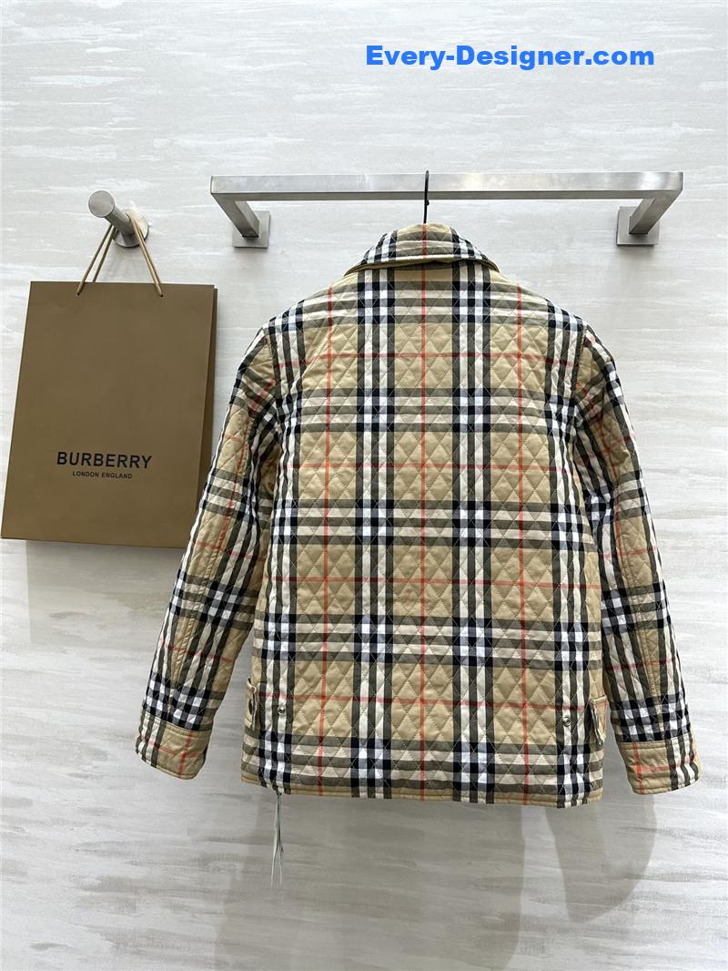 Bv*b*rry lapel coat