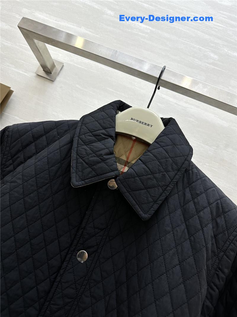 Bv*b*rry lapel coat